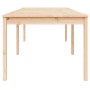 Mesa de jardín madera maciza de pino 203,5x100x76 cm de vidaXL, Mesas de jardín - Ref: Foro24-823983, Precio: 159,83 €, Descu...