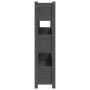 Jardinera de madera maciza de pino gris 112x25x104,5 cm de vidaXL, Maceteros y jardineras - Ref: Foro24-823922, Precio: 120,6...