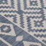 Alfombra de exterior de tejido plano rayas azules 160x230 cm de vidaXL, Alfombras - Ref: Foro24-340839, Precio: 57,40 €, Desc...