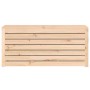 Baúl de jardín madera maciza de pino 101x50,5x46,5 cm de vidaXL, Cajas de almacenaje para exteriores - Ref: Foro24-823948, Pr...