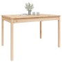 Mesa de jardín madera maciza pino 121x82,5x76 cm de vidaXL, Mesas de jardín - Ref: Foro24-823969, Precio: 89,93 €, Descuento: %