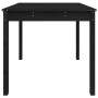 Mesa de jardín madera maciza pino negro 82,5x82,5x76 cm de vidaXL, Mesas de jardín - Ref: Foro24-823966, Precio: 65,04 €, Des...