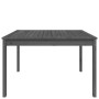 Mesa de jardín madera maciza pino gris 121x82,5x76 cm de vidaXL, Mesas de jardín - Ref: Foro24-823971, Precio: 130,92 €, Desc...