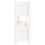 Jardinera de madera maciza de pino blanco 112x25x66 cm de vidaXL, Maceteros y jardineras - Ref: Foro24-823928, Precio: 86,95 ...