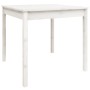 Mesa de jardín madera maciza de pino blanco 82,5x82,5x76 cm de vidaXL, Mesas de jardín - Ref: Foro24-823963, Precio: 84,92 €,...