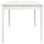 Mesa de jardín madera maciza de pino blanco 82,5x82,5x76 cm de vidaXL, Mesas de jardín - Ref: Foro24-823963, Precio: 83,47 €,...