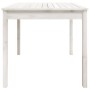 Mesa de jardín madera maciza de pino blanco 82,5x82,5x76 cm de vidaXL, Mesas de jardín - Ref: Foro24-823963, Precio: 84,92 €,...