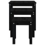 Mesas apilables 3 piezas madera maciza de pino negro en Mesas auxiliares | Comprar online en Foru.es