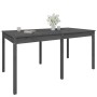 Mesa de jardín madera maciza pino gris 159,5x82,5x76 cm de vidaXL, Mesas de jardín - Ref: Foro24-823978, Precio: 146,81 €, De...