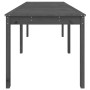 Mesa de jardín madera maciza pino gris 159,5x82,5x76 cm de vidaXL, Mesas de jardín - Ref: Foro24-823978, Precio: 146,81 €, De...