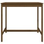Mesa de jardín madera maciza pino marrón miel 121x82,5x110 cm de vidaXL, Mesas de jardín - Ref: Foro24-824091, Precio: 100,07...