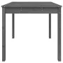 Mesa de jardín madera maciza pino gris 82,5x82,5x76 cm de vidaXL, Mesas de jardín - Ref: Foro24-823964, Precio: 86,95 €, Desc...