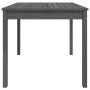 Mesa de jardín madera maciza pino gris 82,5x82,5x76 cm de vidaXL, Mesas de jardín - Ref: Foro24-823964, Precio: 86,95 €, Desc...