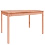 Mesa de jardín madera maciza abeto de Douglas 121x82,5x76 cm de vidaXL, Mesas de jardín - Ref: Foro24-823974, Precio: 101,72 ...