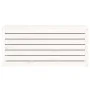 Baúl de jardín madera maciza de pino blanco 101x50,5x46,5 cm de vidaXL, Cajas de almacenaje para exteriores - Ref: Foro24-823...
