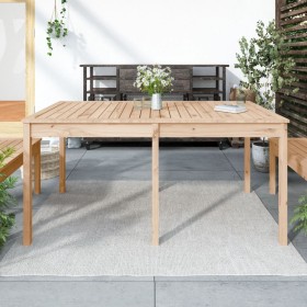 Mesa de jardín madera maciza de pino 159,5x82,5x76 cm de vidaXL, Mesas de jardín - Ref: Foro24-823976, Precio: 110,84 €, Desc...