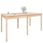 Mesa de jardín madera maciza de pino 159,5x82,5x76 cm de vidaXL, Mesas de jardín - Ref: Foro24-823976, Precio: 110,84 €, Desc...