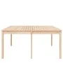 Mesa de jardín madera maciza de pino 159,5x82,5x76 cm de vidaXL, Mesas de jardín - Ref: Foro24-823976, Precio: 109,42 €, Desc...