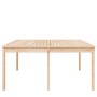 Mesa de jardín madera maciza de pino 159,5x82,5x76 cm de vidaXL, Mesas de jardín - Ref: Foro24-823976, Precio: 110,84 €, Desc...