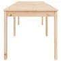 Mesa de jardín madera maciza de pino 159,5x82,5x76 cm de vidaXL, Mesas de jardín - Ref: Foro24-823976, Precio: 109,42 €, Desc...