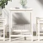Mesa de jardín madera maciza pino blanco 82,5x82,5x110 cm de vidaXL, Mesas de jardín - Ref: Foro24-824082, Precio: 77,71 €, D...