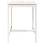Mesa de jardín madera maciza pino blanco 82,5x82,5x110 cm de vidaXL, Mesas de jardín - Ref: Foro24-824082, Precio: 77,71 €, D...