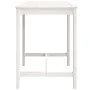 Mesa de jardín madera maciza pino blanco 82,5x82,5x110 cm de vidaXL, Mesas de jardín - Ref: Foro24-824082, Precio: 77,71 €, D...