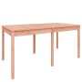 Mesa de jardín madera maciza Douglas 159,5x82,5x76 cm de vidaXL, Mesas de jardín - Ref: Foro24-823981, Precio: 116,24 €, Desc...