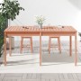 Mesa de jardín madera maciza Douglas 159,5x82,5x76 cm de vidaXL, Mesas de jardín - Ref: Foro24-823981, Precio: 116,24 €, Desc...
