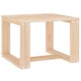 Mesa auxiliar de jardín madera maciza de pino 40x38x28,5 cm en Mesas de jardín | Comprar online en Foru.es