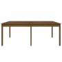 Mesa de jardín madera maciza pino marrón miel 203,5x100x76 cm de vidaXL, Mesas de jardín - Ref: Foro24-823986, Precio: 188,25...