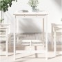 Mesa de jardín madera maciza pino blanco 121x82,5x110 cm de vidaXL, Mesas de jardín - Ref: Foro24-824089, Precio: 106,13 €, D...