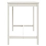 Mesa de jardín madera maciza pino blanco 121x82,5x110 cm de vidaXL, Mesas de jardín - Ref: Foro24-824089, Precio: 106,13 €, D...