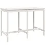 Mesa de jardín madera maciza pino blanco 159,5x82,5x110 cm de vidaXL, Mesas de jardín - Ref: Foro24-824096, Precio: 127,13 €,...