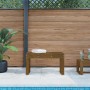Banco de jardín madera maciza de pino marrón miel 80x38x45 cm en Bancos de jardín | Comprar online en Foru.es