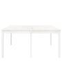 Mesa de jardín madera maciza pino blanco 159,5x82,5x76 cm de vidaXL, Mesas de jardín - Ref: Foro24-823977, Precio: 160,10 €, ...