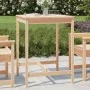 Mesa de jardín madera maciza de pino 82,5x82,5x110 cm de vidaXL, Mesas de jardín - Ref: Foro24-824081, Precio: 65,38 €, Descu...