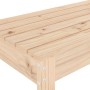 Banco de jardín madera maciza de pino 110x38x45 cm en Bancos de jardín | Comprar online en Foru.es