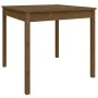 Mesa de jardín madera maciza pino marrón miel 82,5x82,5x76 cm de vidaXL, Mesas de jardín - Ref: Foro24-823965, Precio: 86,95 ...
