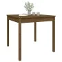 Mesa de jardín madera maciza pino marrón miel 82,5x82,5x76 cm de vidaXL, Mesas de jardín - Ref: Foro24-823965, Precio: 86,95 ...
