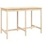 Mesa de jardín madera maciza de pino 159,5x82,5x110 cmcm de vidaXL, Mesas de jardín - Ref: Foro24-824095, Precio: 106,35 €, D...