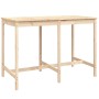 Mesa de jardín madera maciza de pino 159,5x82,5x110 cmcm de vidaXL, Mesas de jardín - Ref: Foro24-824095, Precio: 107,31 €, D...