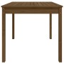 Mesa de jardín madera maciza pino marrón miel 82,5x82,5x76 cm de vidaXL, Mesas de jardín - Ref: Foro24-823965, Precio: 88,05 ...
