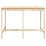 Mesa de jardín madera maciza de pino 159,5x82,5x110 cmcm de vidaXL, Mesas de jardín - Ref: Foro24-824095, Precio: 106,35 €, D...
