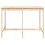 Mesa de jardín madera maciza de pino 159,5x82,5x110 cmcm de vidaXL, Mesas de jardín - Ref: Foro24-824095, Precio: 107,31 €, D...