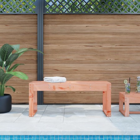 Banco de jardín madera maciza de abeto Douglas 110x38x45 cm en Bancos de jardín | Comprar online en Foru.es