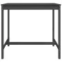 Mesa de jardín madera maciza pino gris 121x82,5x110 cm de vidaXL, Mesas de jardín - Ref: Foro24-824090, Precio: 117,61 €, Des...