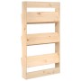 Jardinera de pared 3 niveles madera maciza pino 60x18,5x110 cm en Macetas y jardineras | Comprar online en Foru.es