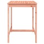 Mesa de jardín madera maciza Douglas 82,5x82,5x110 cm de vidaXL, Mesas de jardín - Ref: Foro24-824086, Precio: 69,36 €, Descu...