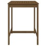 Mesa de jardín madera maciza pino marrón miel 82,5x82,5x110 cm de vidaXL, Mesas de jardín - Ref: Foro24-824084, Precio: 82,50...